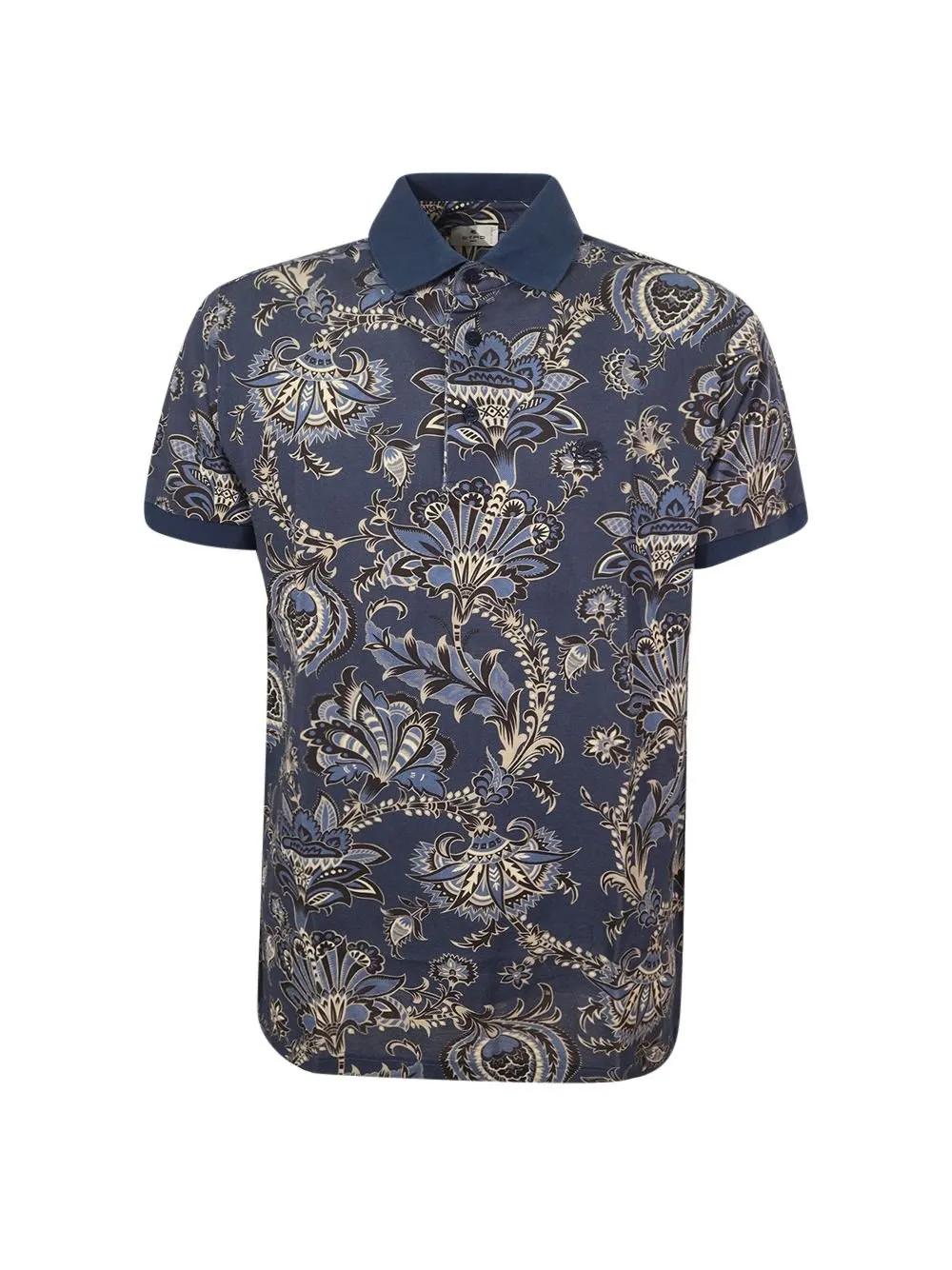 Etro Paisley Printed Polo Shirt