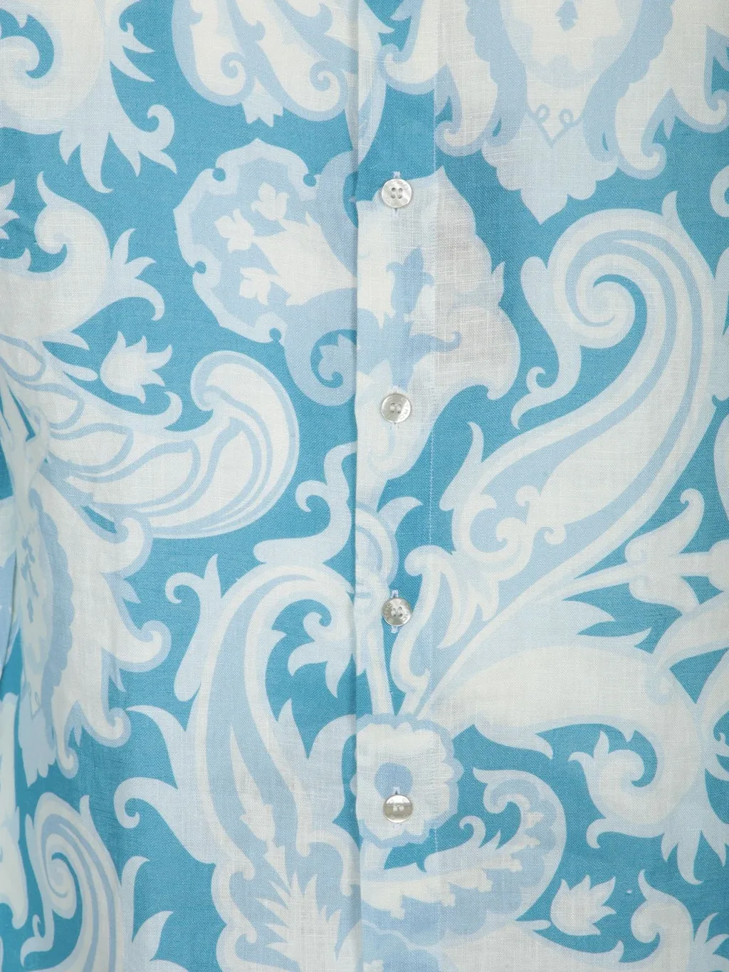 Etro Paisley Printed Long-Sleeved Shirt