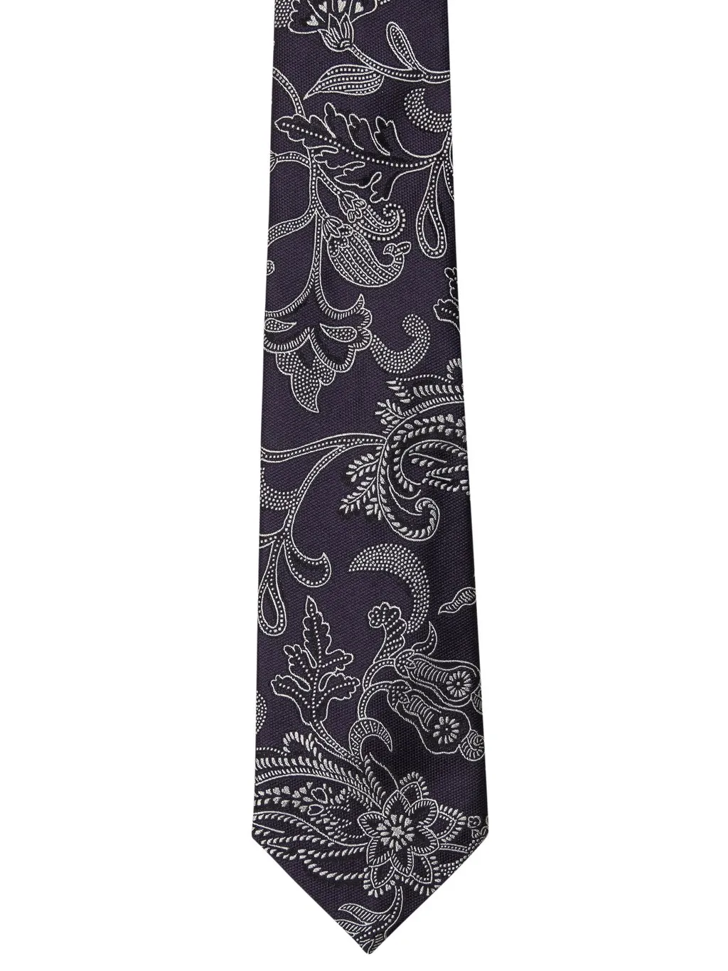 Etro Paisley Jacquard Pointed-Tip Tie