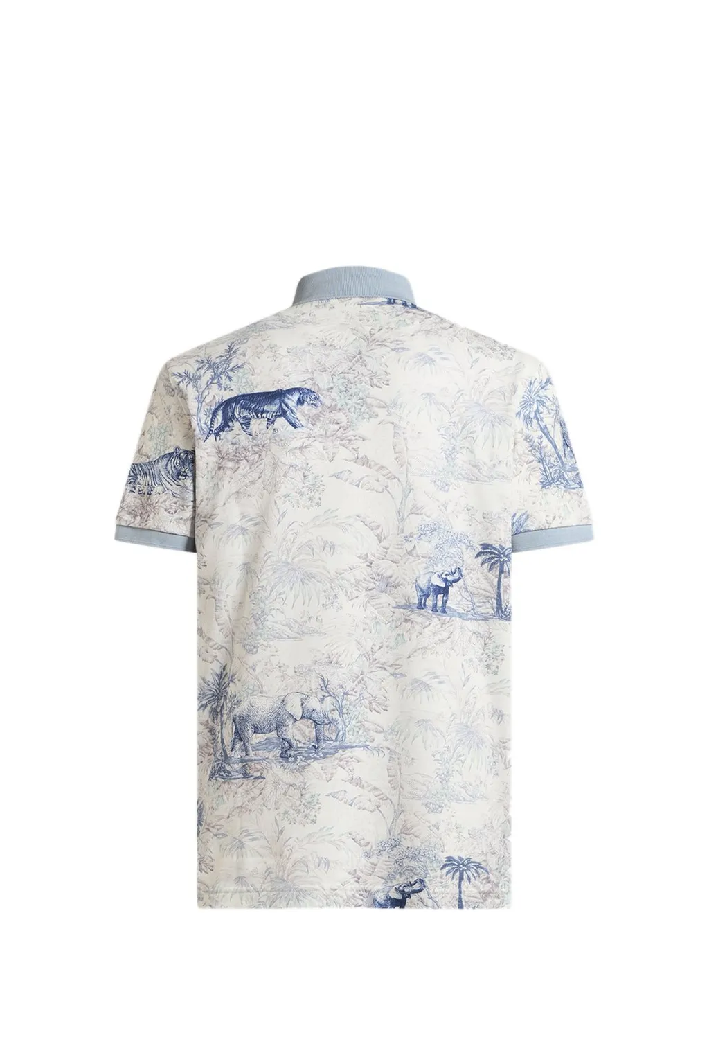 Etro Safari Printed Polo Shirt