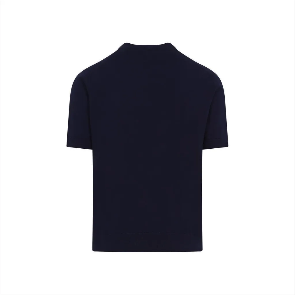 Etro Logo Embroidered Knitted T-Shirt