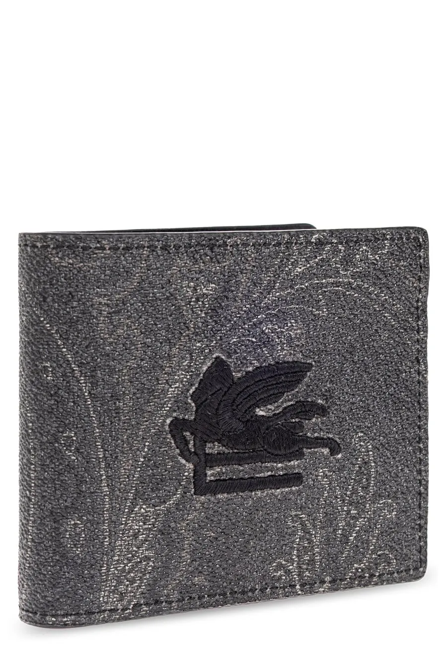 Etro Pegaso Embroidered Wallet