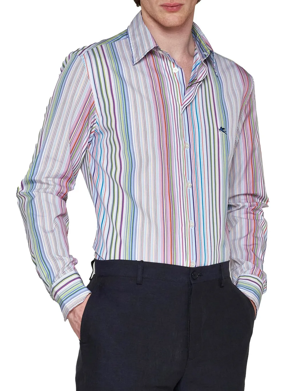 Etro Striped Buttoned Shirt