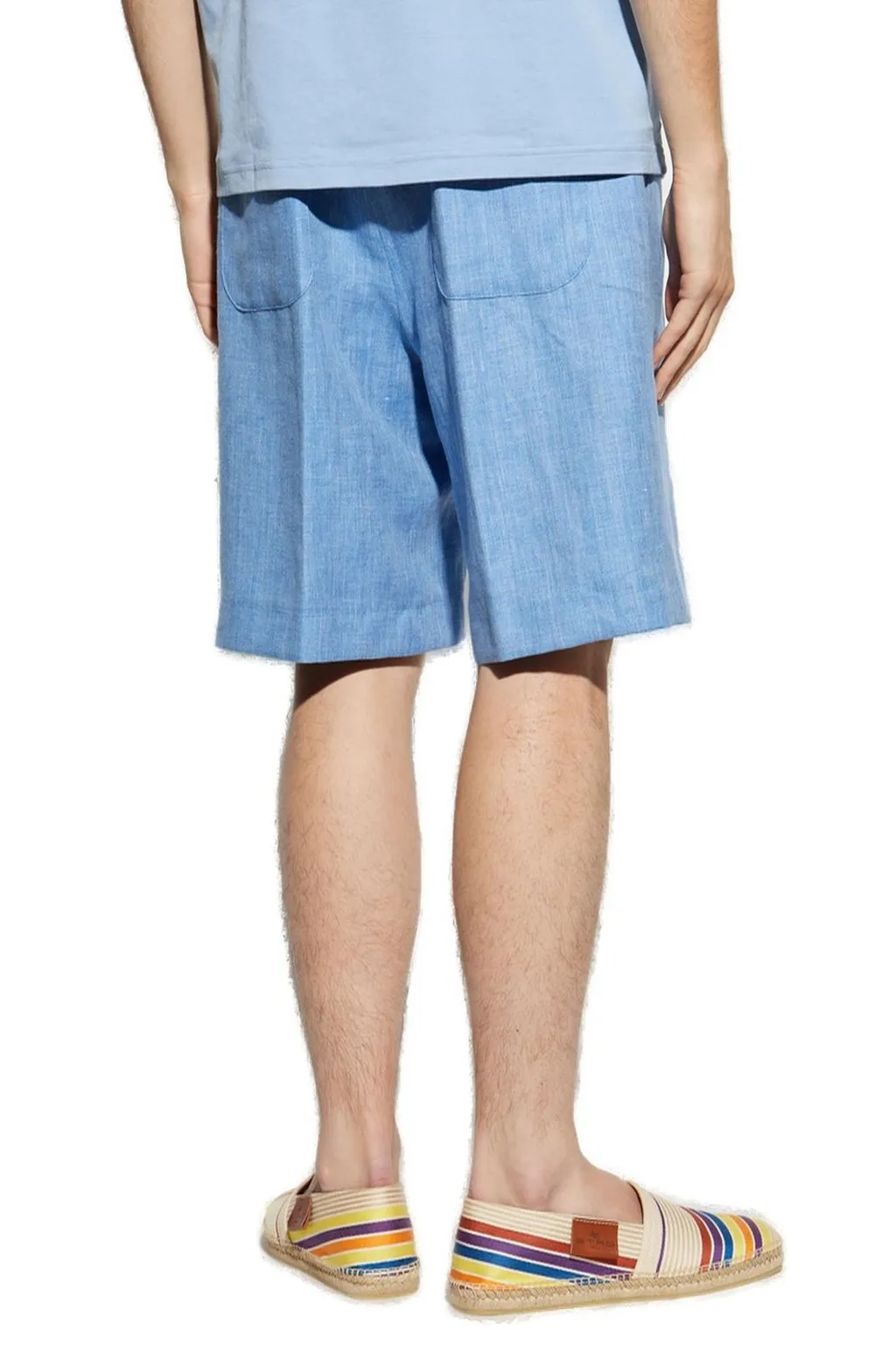 Etro Pressed Crease Shorts