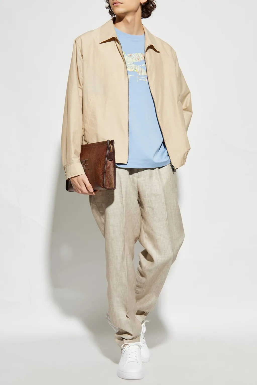 Etro Pressed Creased Trousers