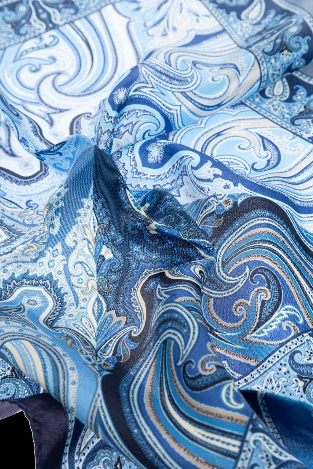 Etro Geometric Paisley Printed Square Scarf