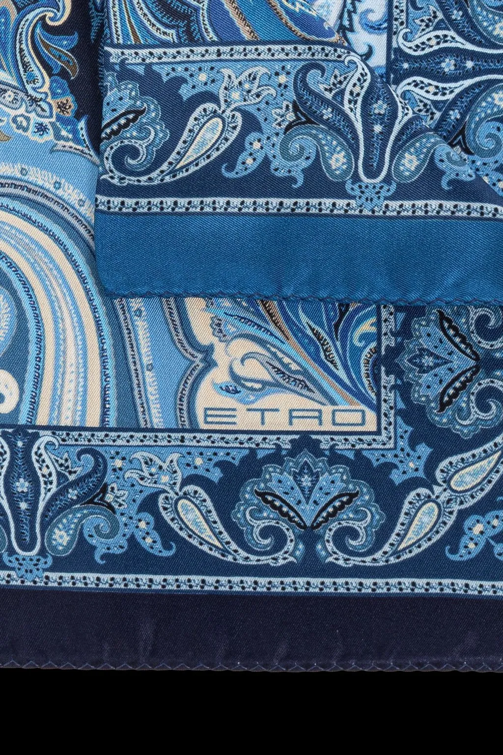 Etro Geometric Paisley Printed Square Scarf