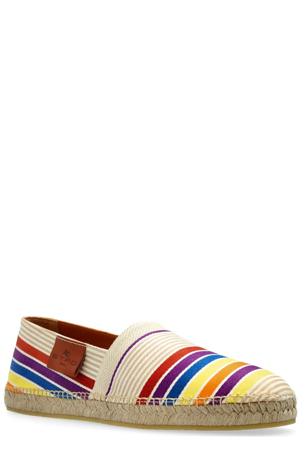 Etro Striped Slip-On Espadrilles