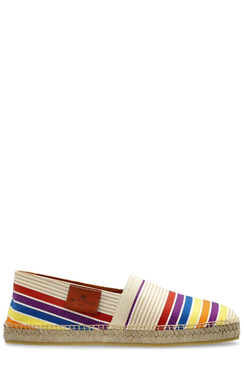 Etro Striped Slip-On Espadrilles
