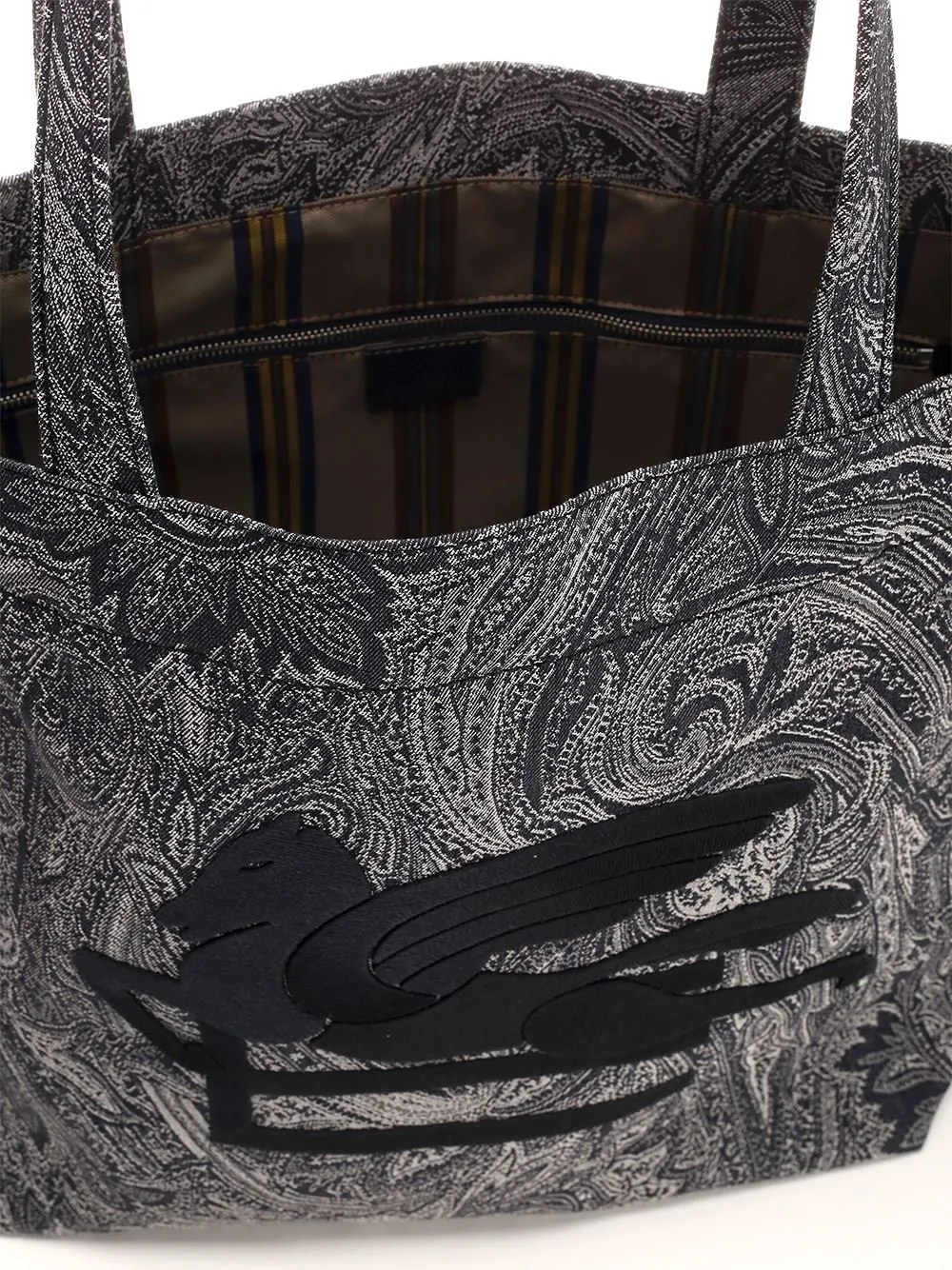 Etro Paisley Jacquard Large Tote Bag