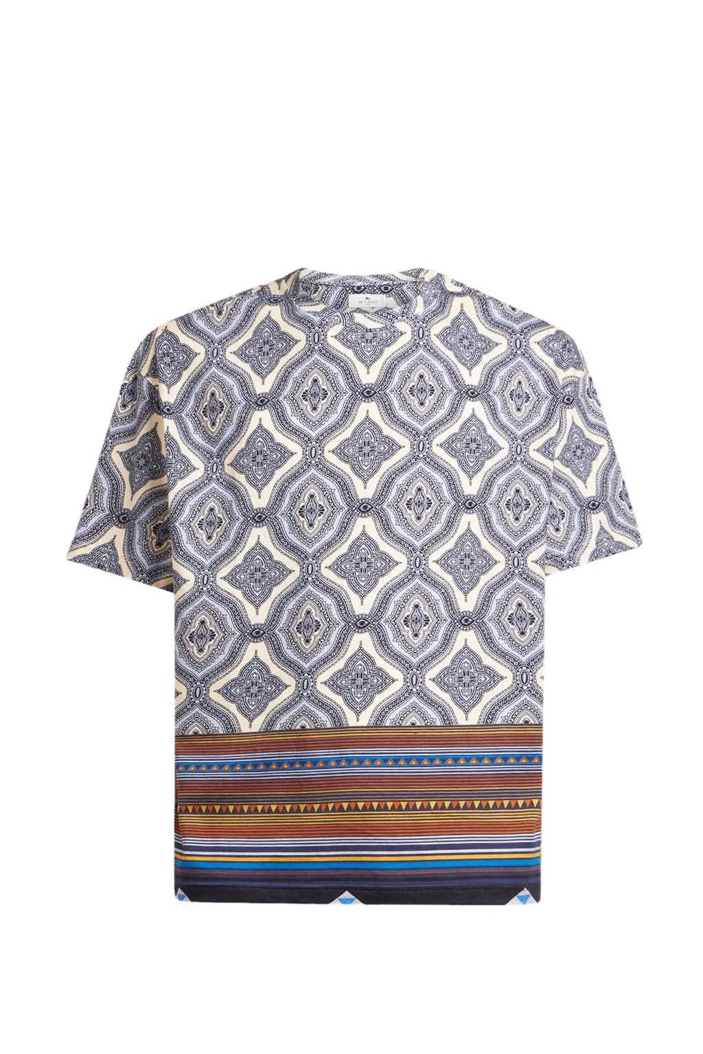 Etro Paisley Printed Crewneck T-Shirt