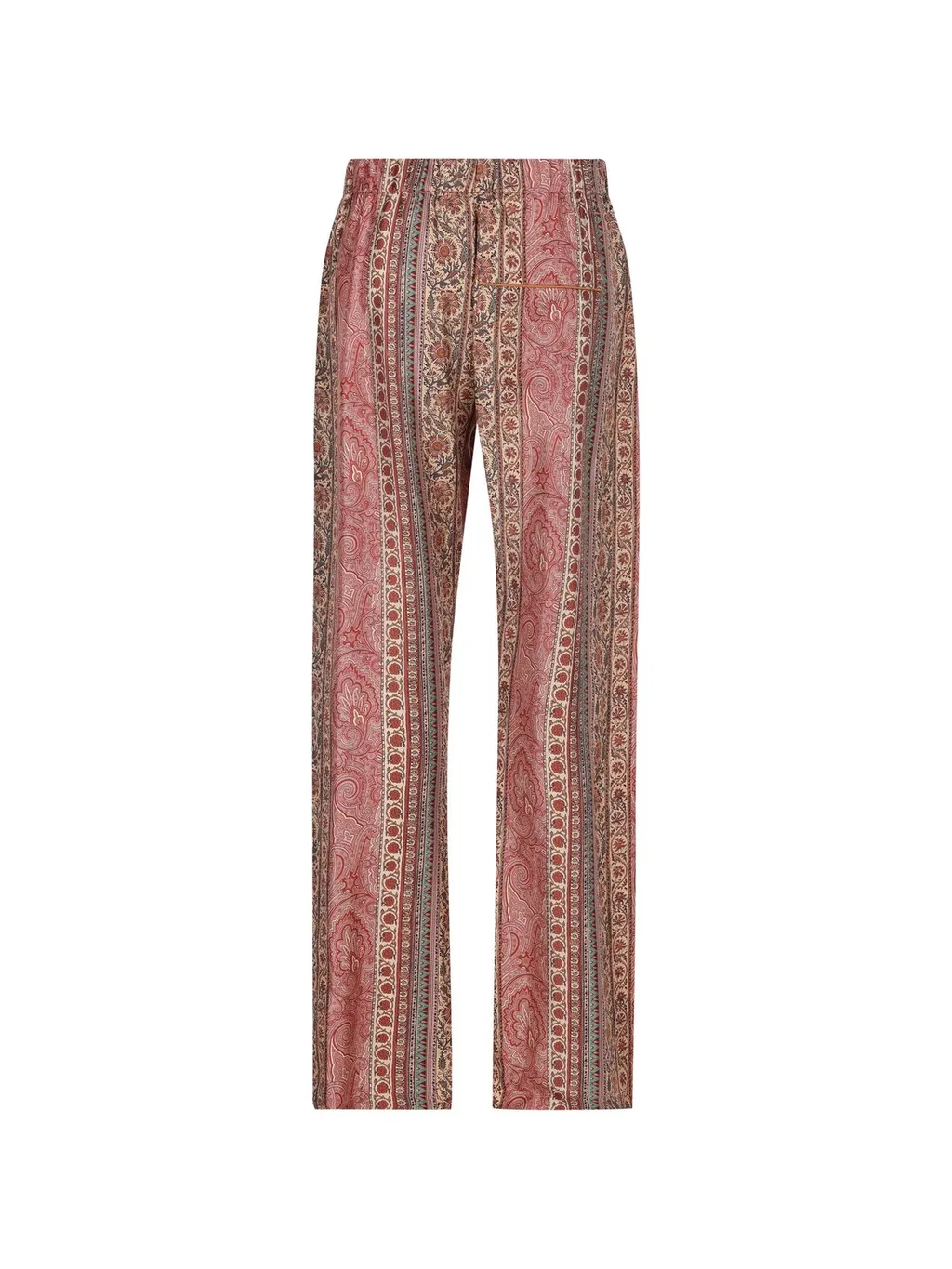 Etro Floral Printed Straight-Leg Trousers