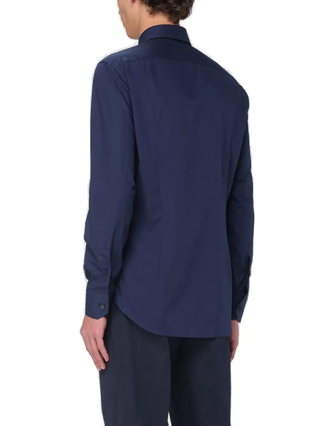 Etro Plain-Coloured Button-Down Shirt
