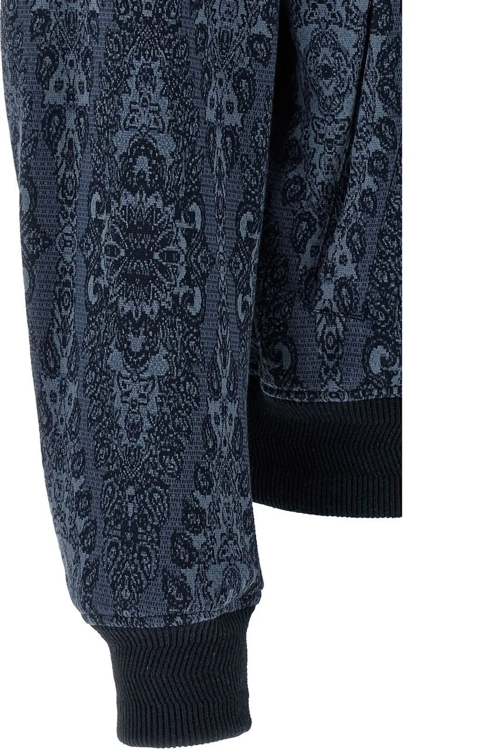 Etro Patterned-Jacquard Zip Fastened Bomber Jacket