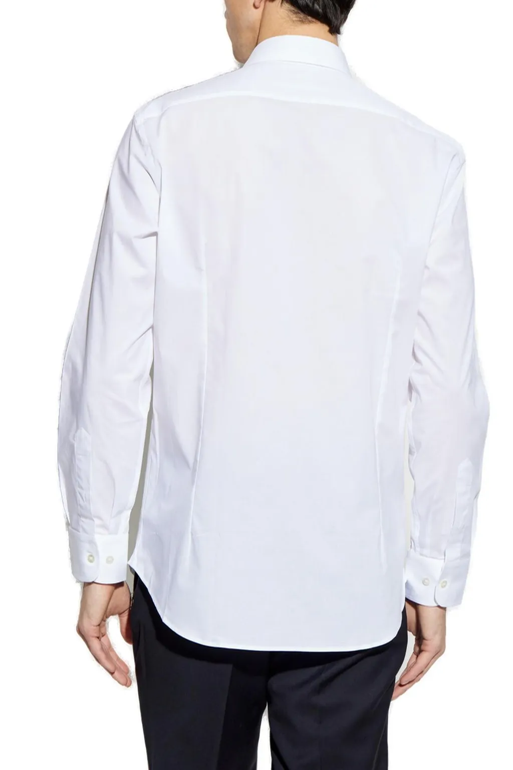 Etro Buttoned Curved Hem Shirt