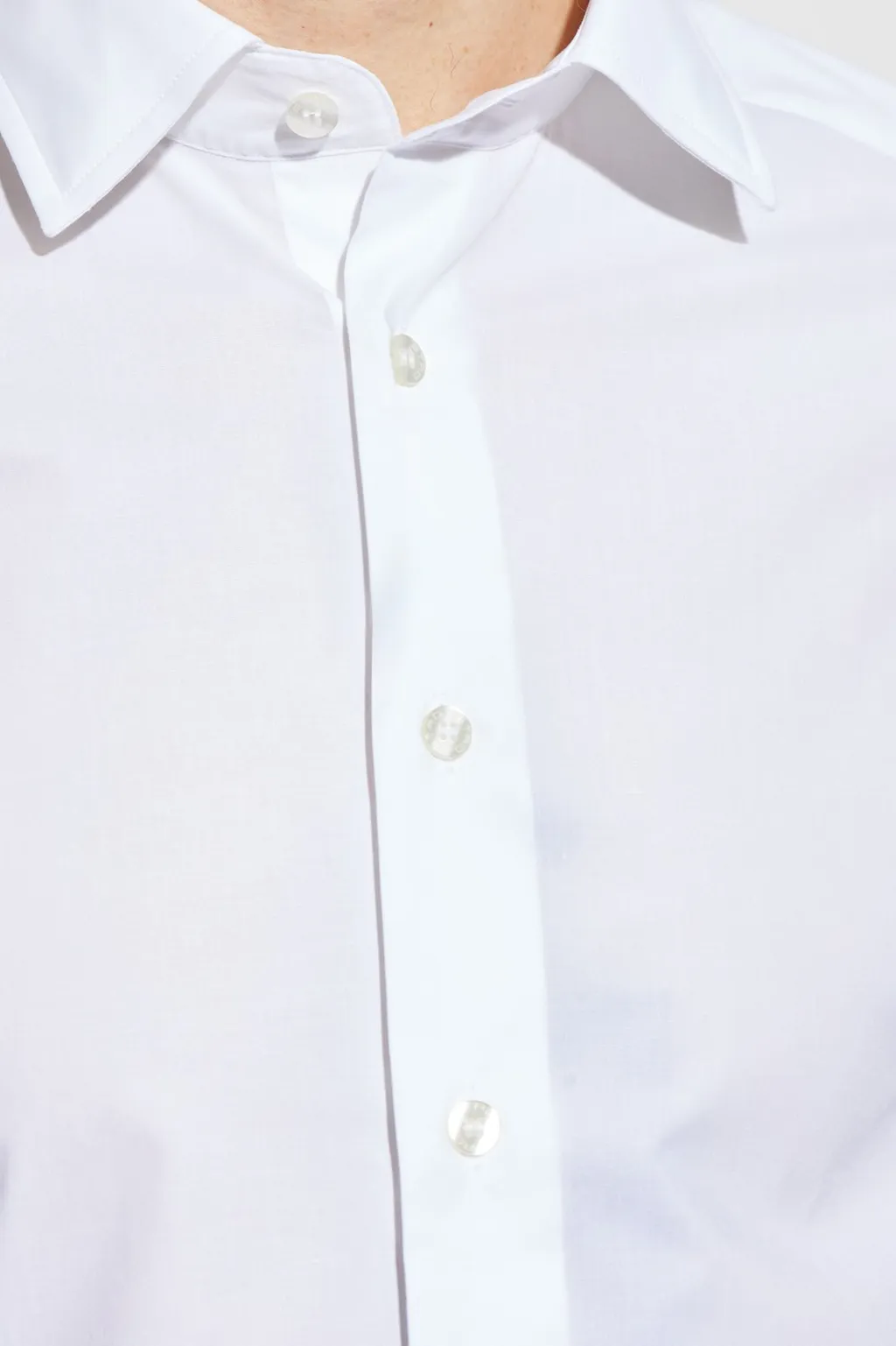 Etro Buttoned Curved Hem Shirt