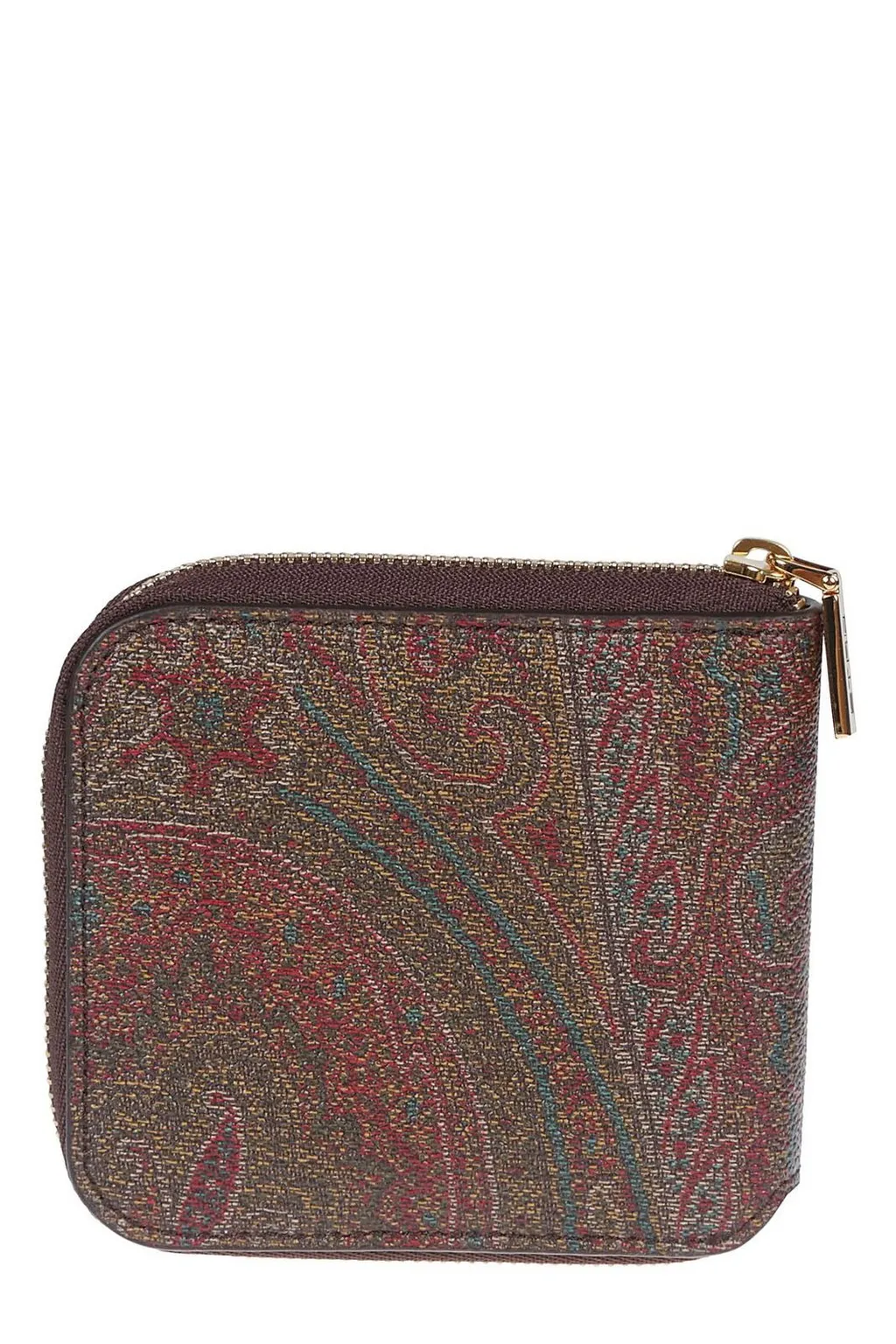 Etro Pegaso Detail Paisley Wallet