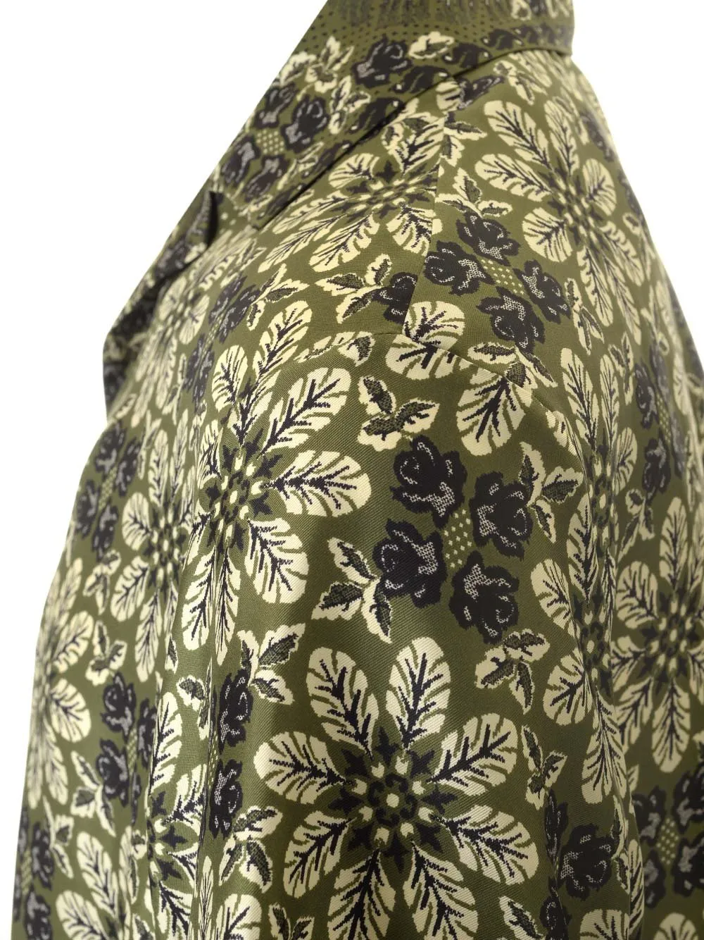 Etro Floral Printed Short-Sleeved Shirt