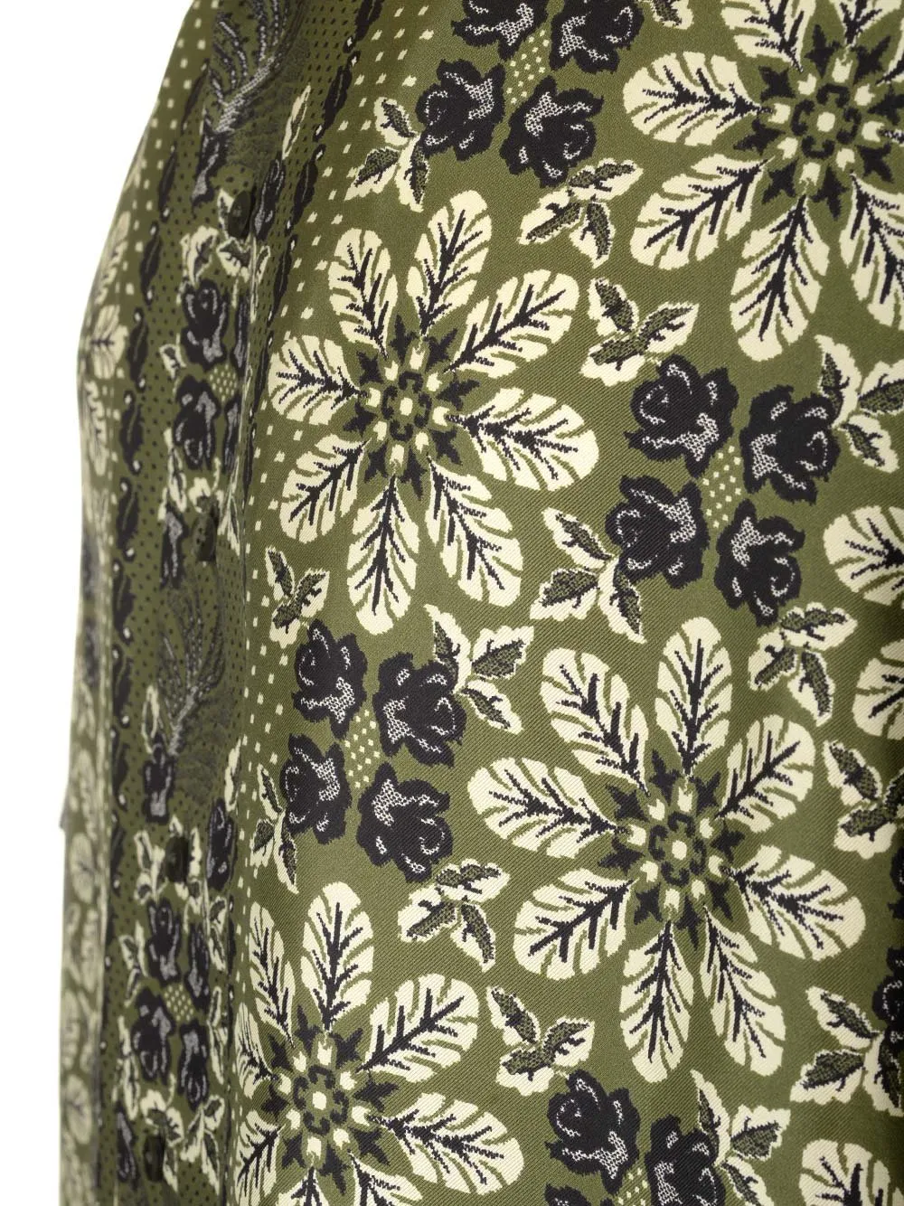 Etro Floral Printed Short-Sleeved Shirt