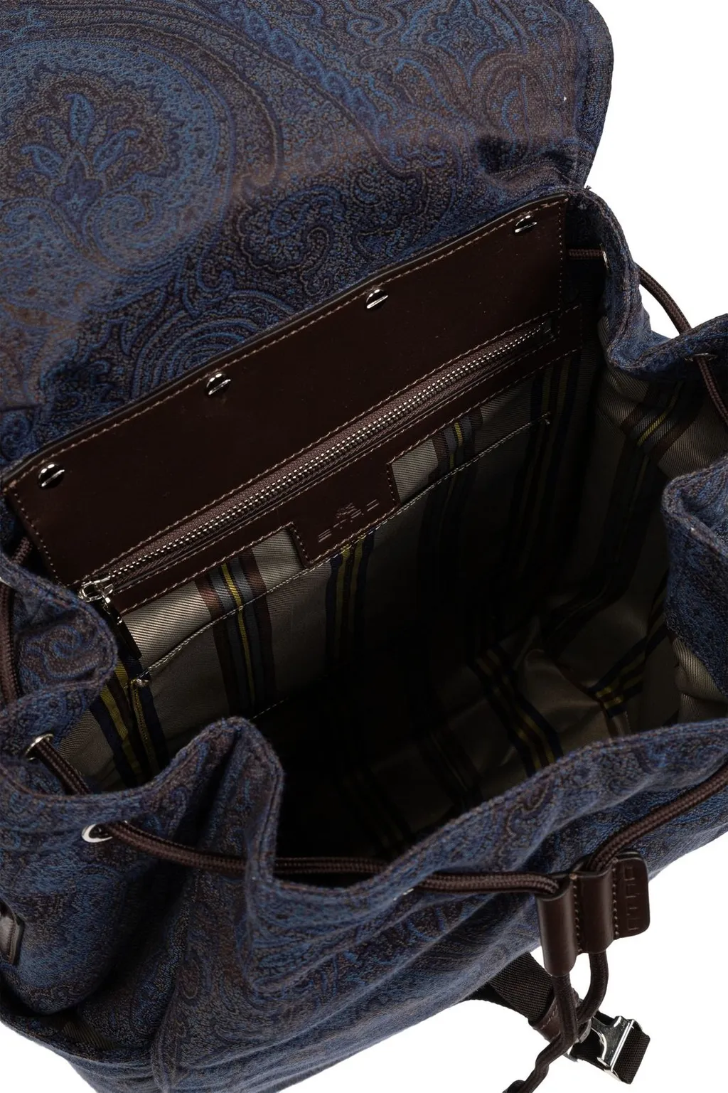 Etro Pegaso-Motif Drawstring Backpack Backpack