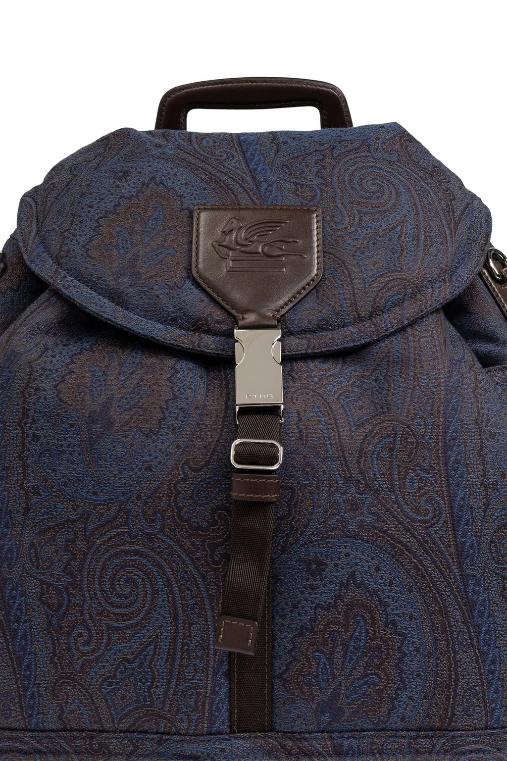 Etro Pegaso-Motif Drawstring Backpack Backpack