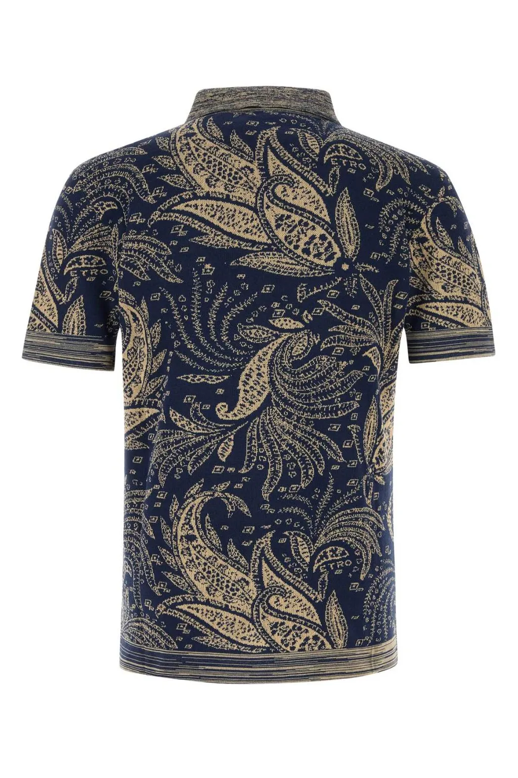 Etro Paisley-Jacquard Short Sleeved Shirt