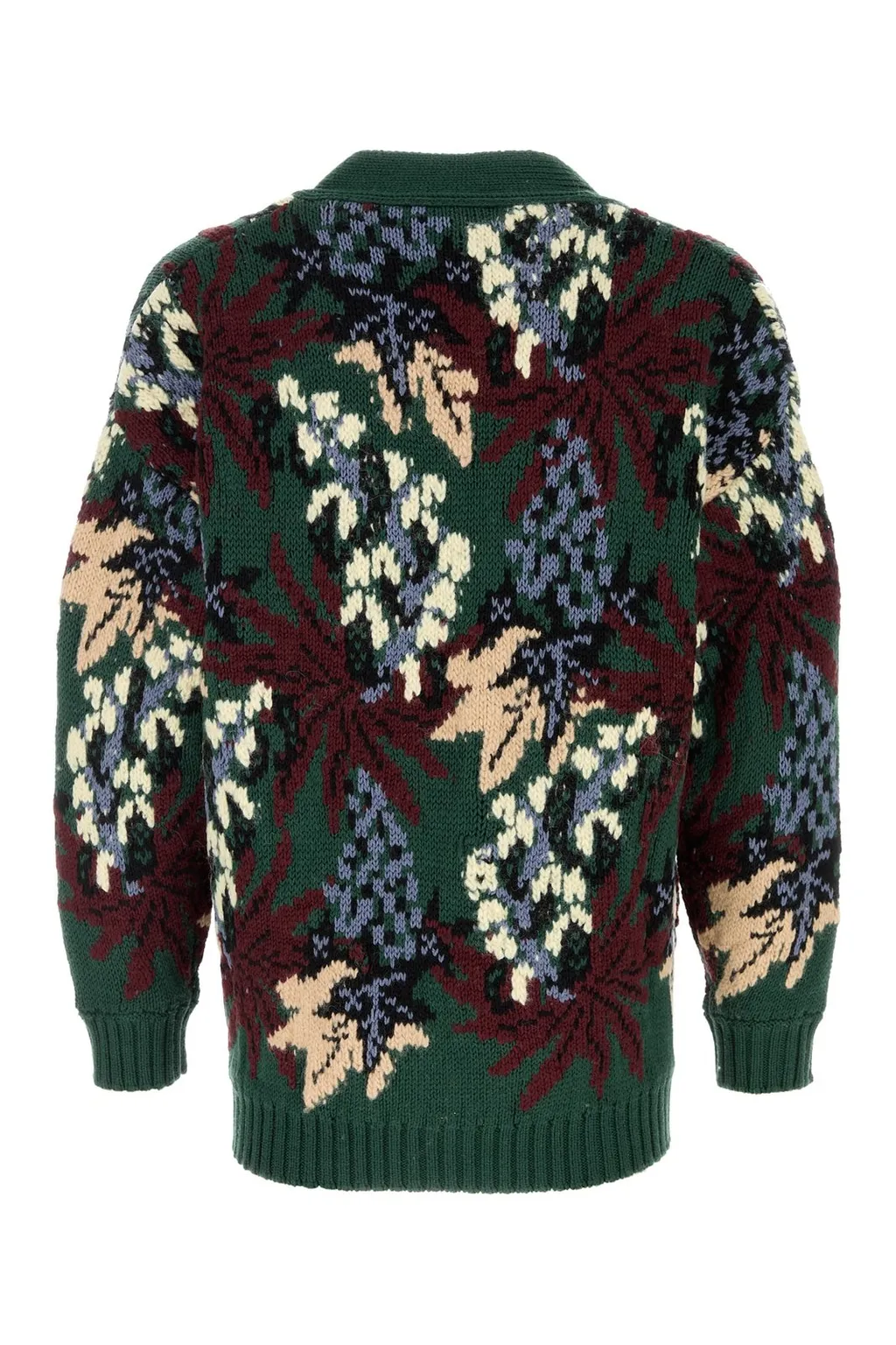 Etro V-Neck Jacquard Knitted Cardigan