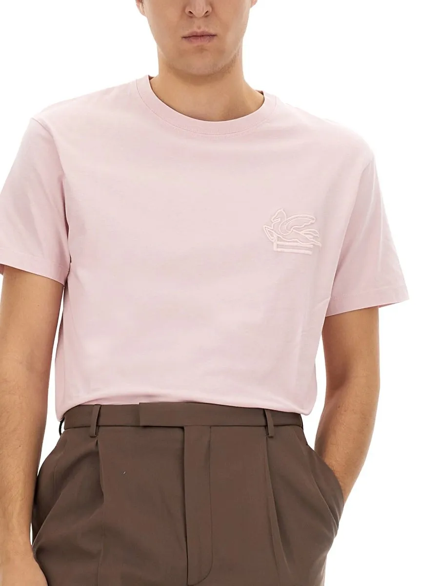 Etro Pegaso Embroidered T-Shirt
