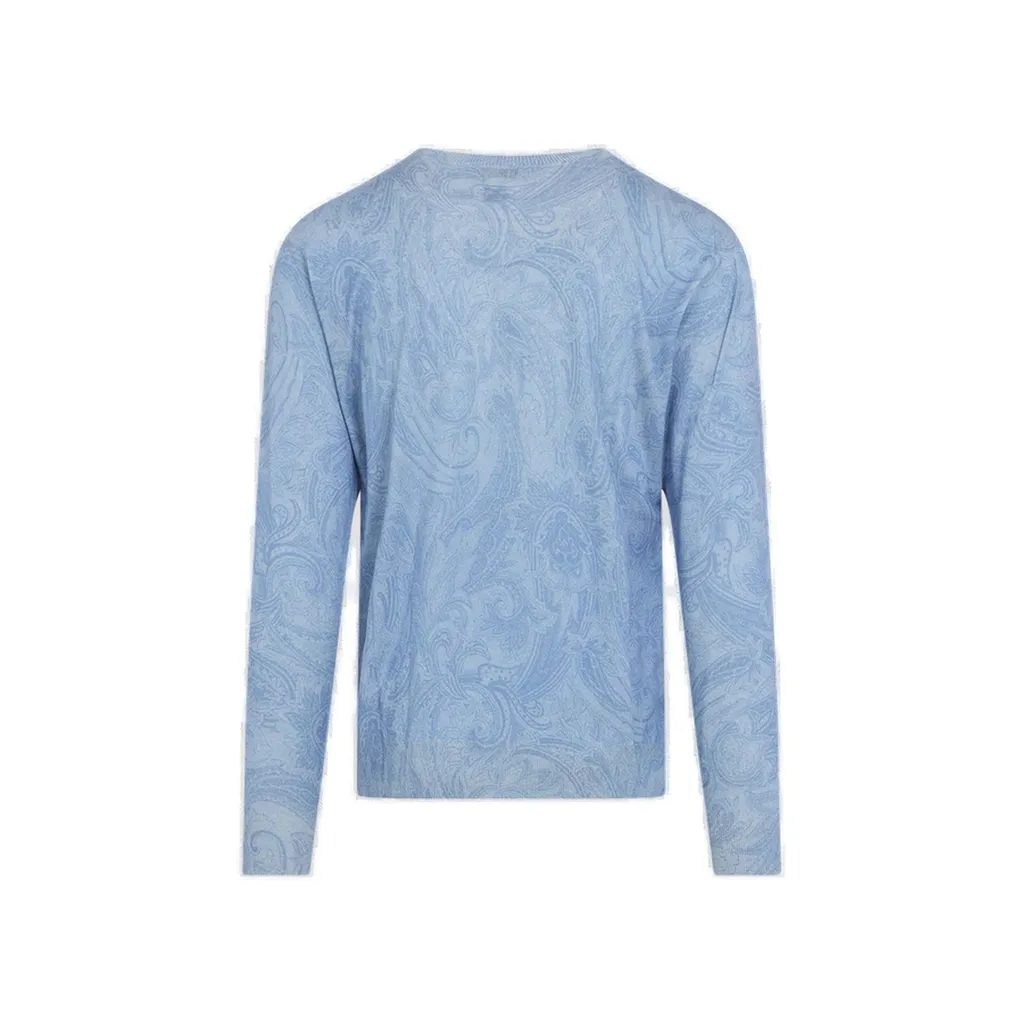 Etro Printed Crewneck Jumper