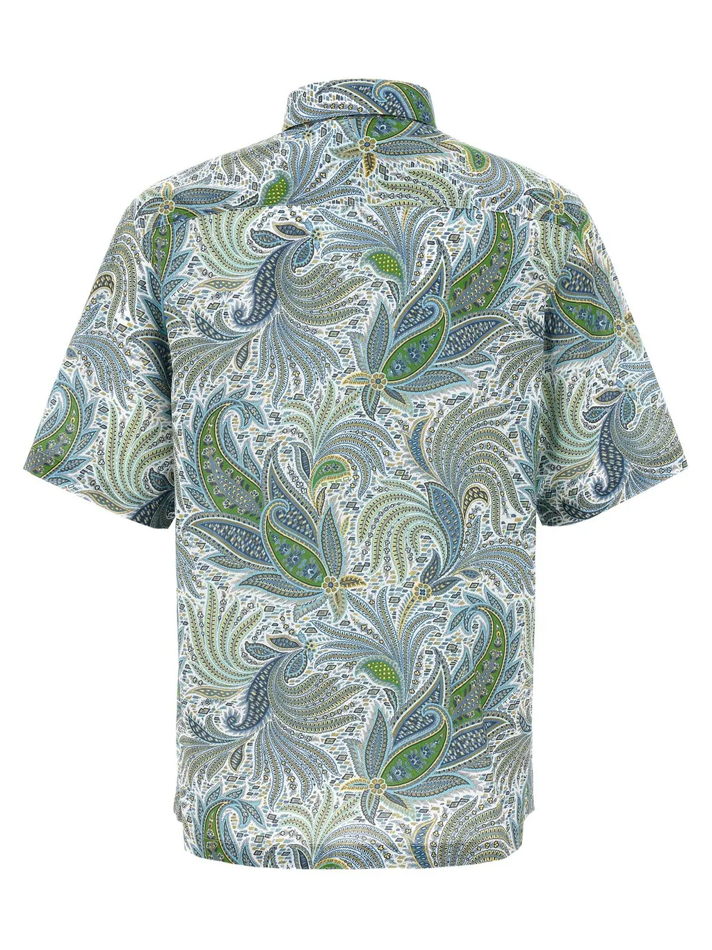 Etro Paisley Printed Short Sleeved Shirt