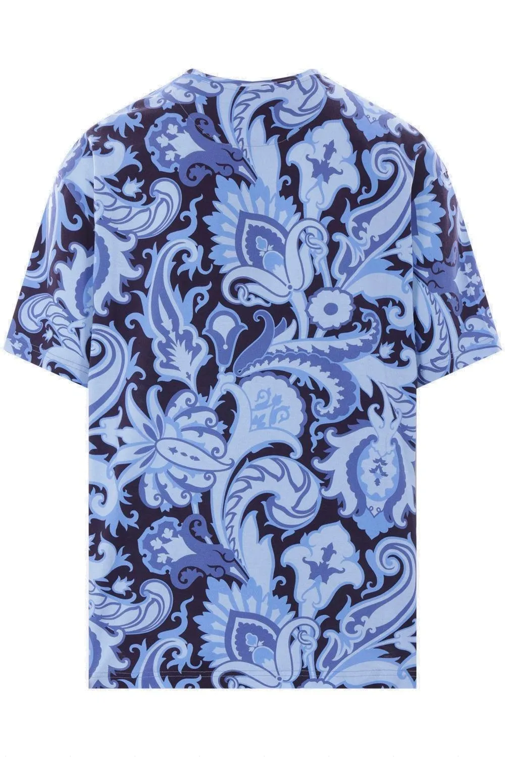 Etro Paisley Printed Crewneck T-Shirt
