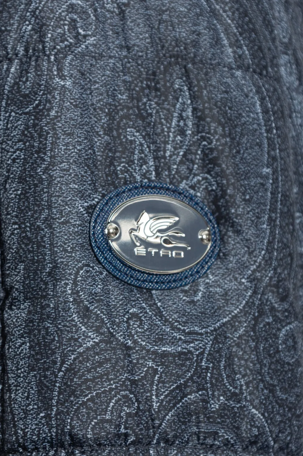 Etro Grosgrain Quilted Overshirt