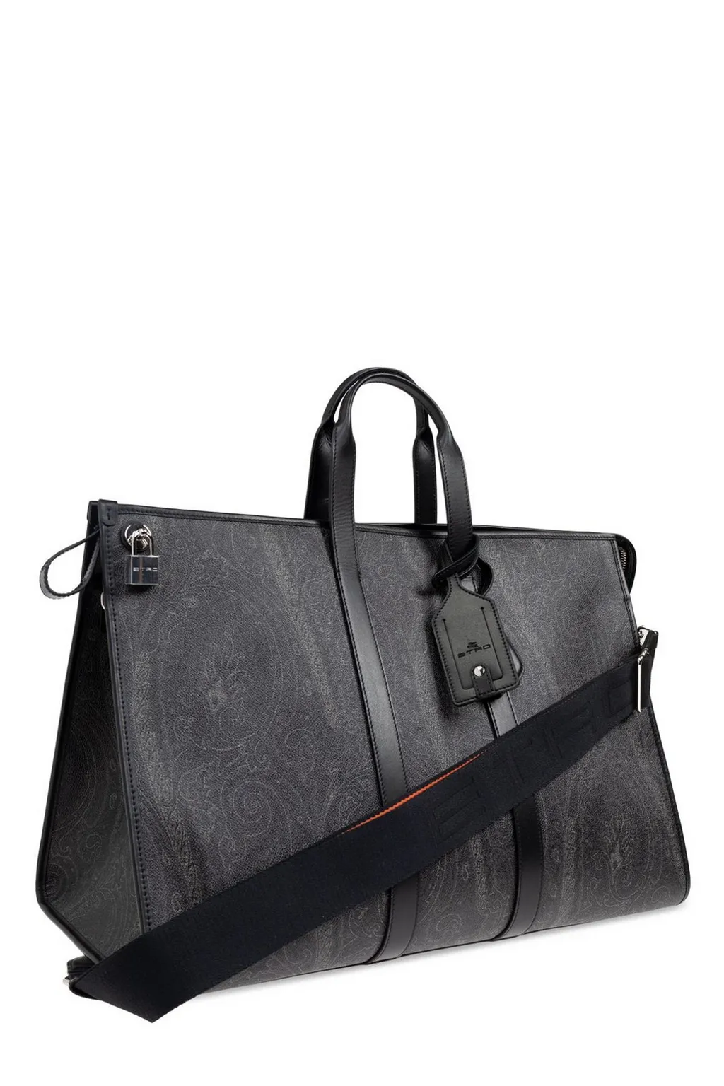 Etro Large Paisley-Print Strapped Travel Bag