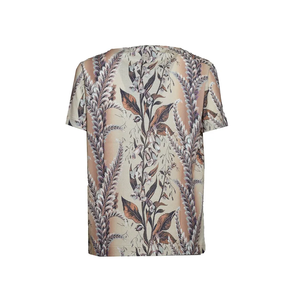 Etro Botanical Printed Crewneck T-Shirt
