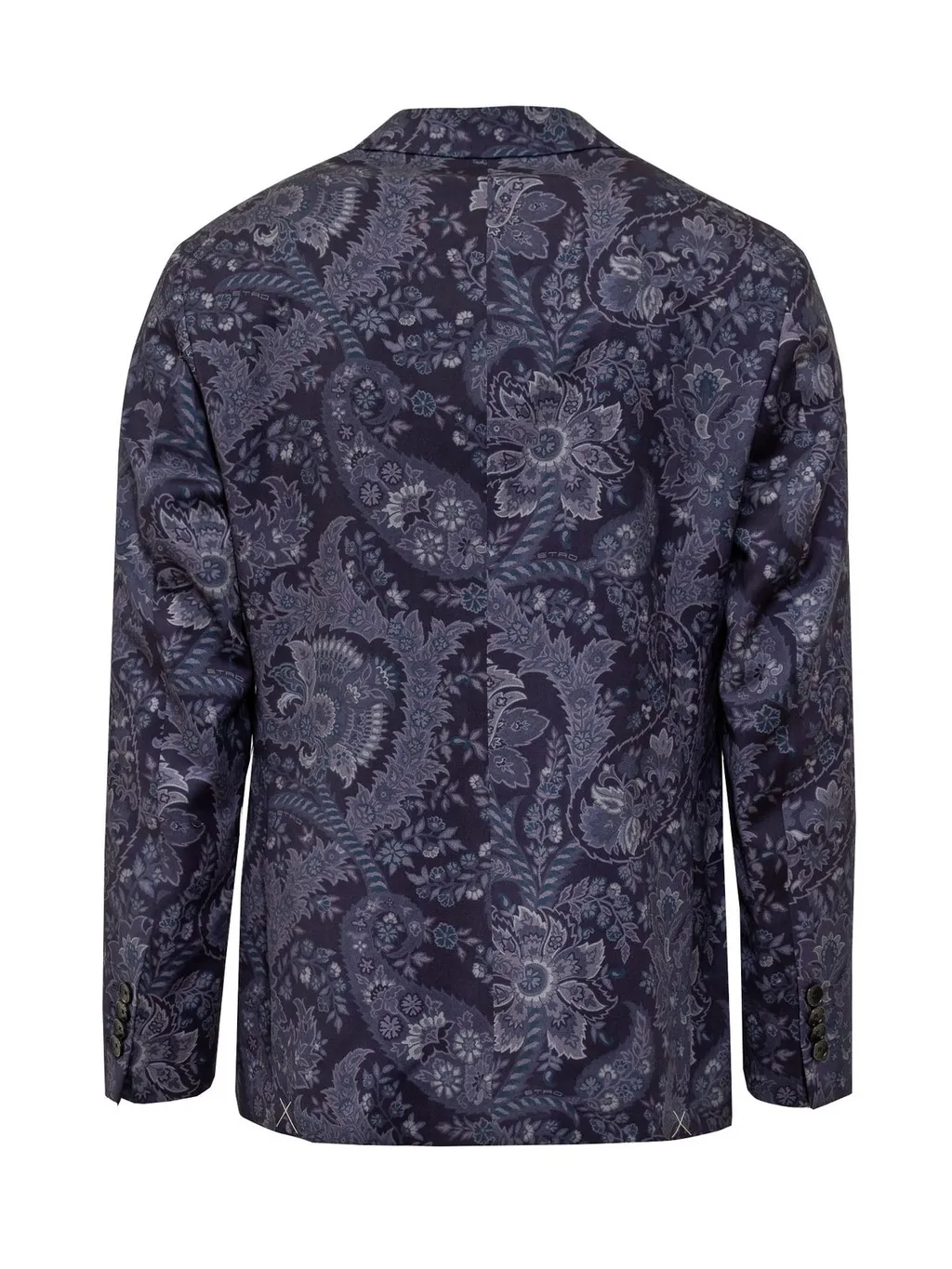 Etro Paisley Printed Single Breasted Blazer