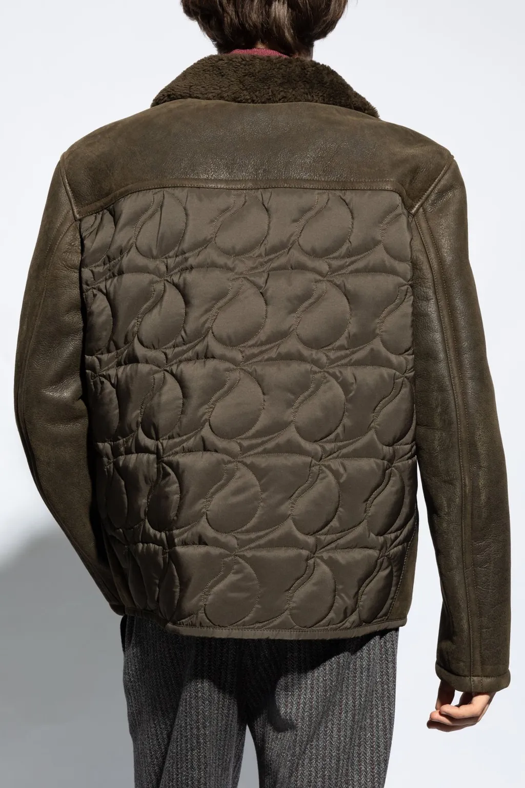 Etro Quilted Leather Jacket