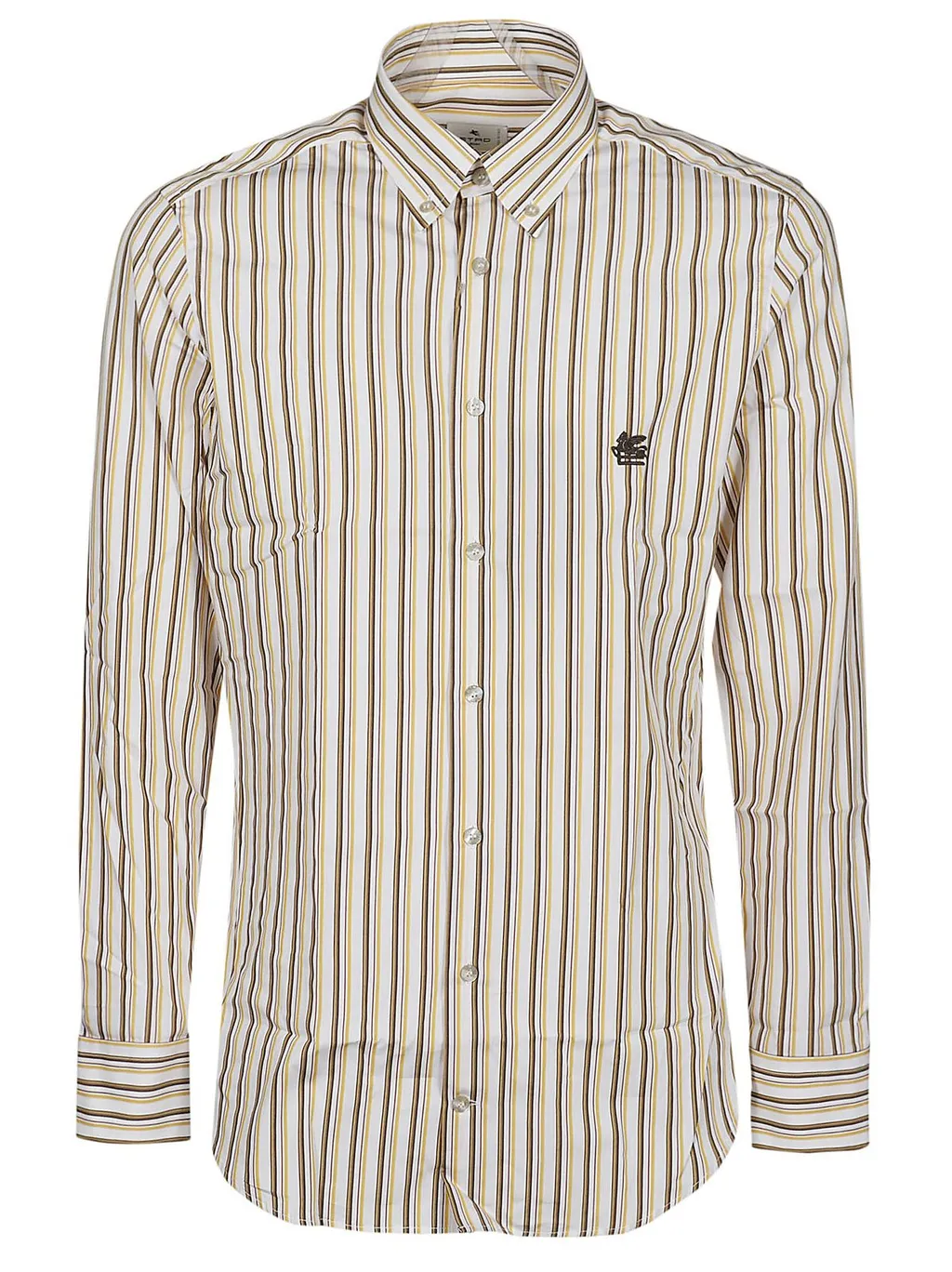 Etro Striped Long-Sleeved Shirt