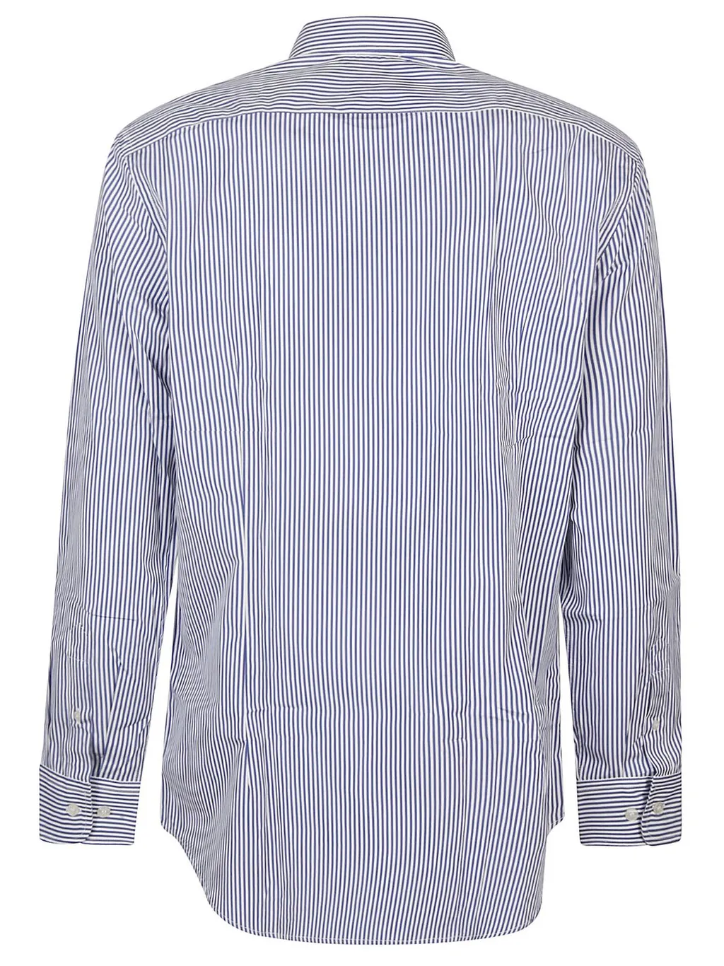 Etro Striped Curved Hem Shirt