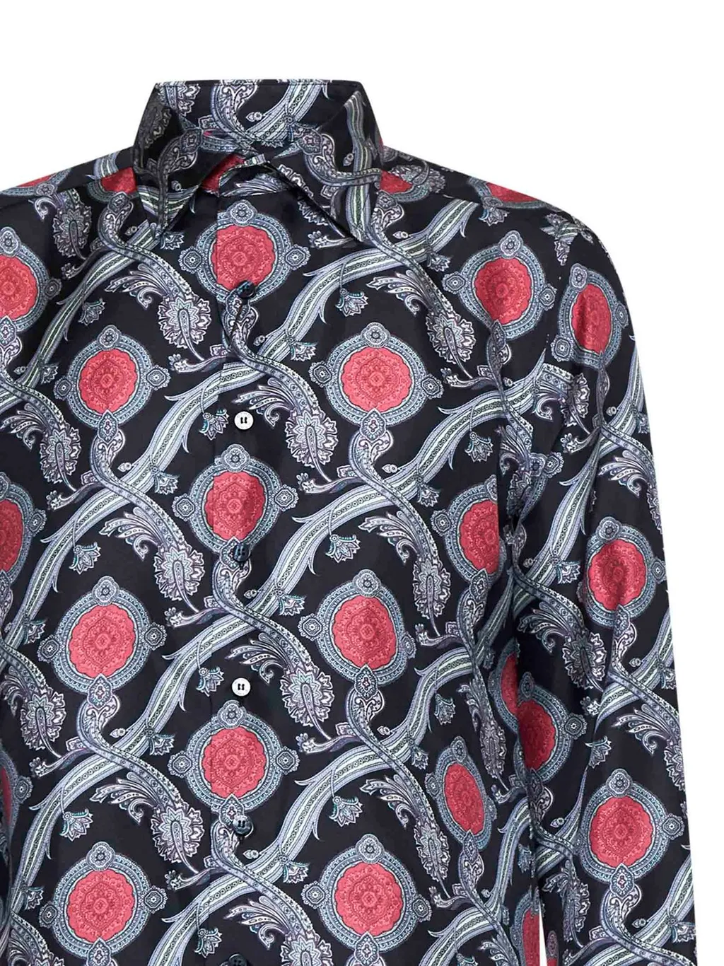 Etro Pattern Printed Straight Hem Shirt