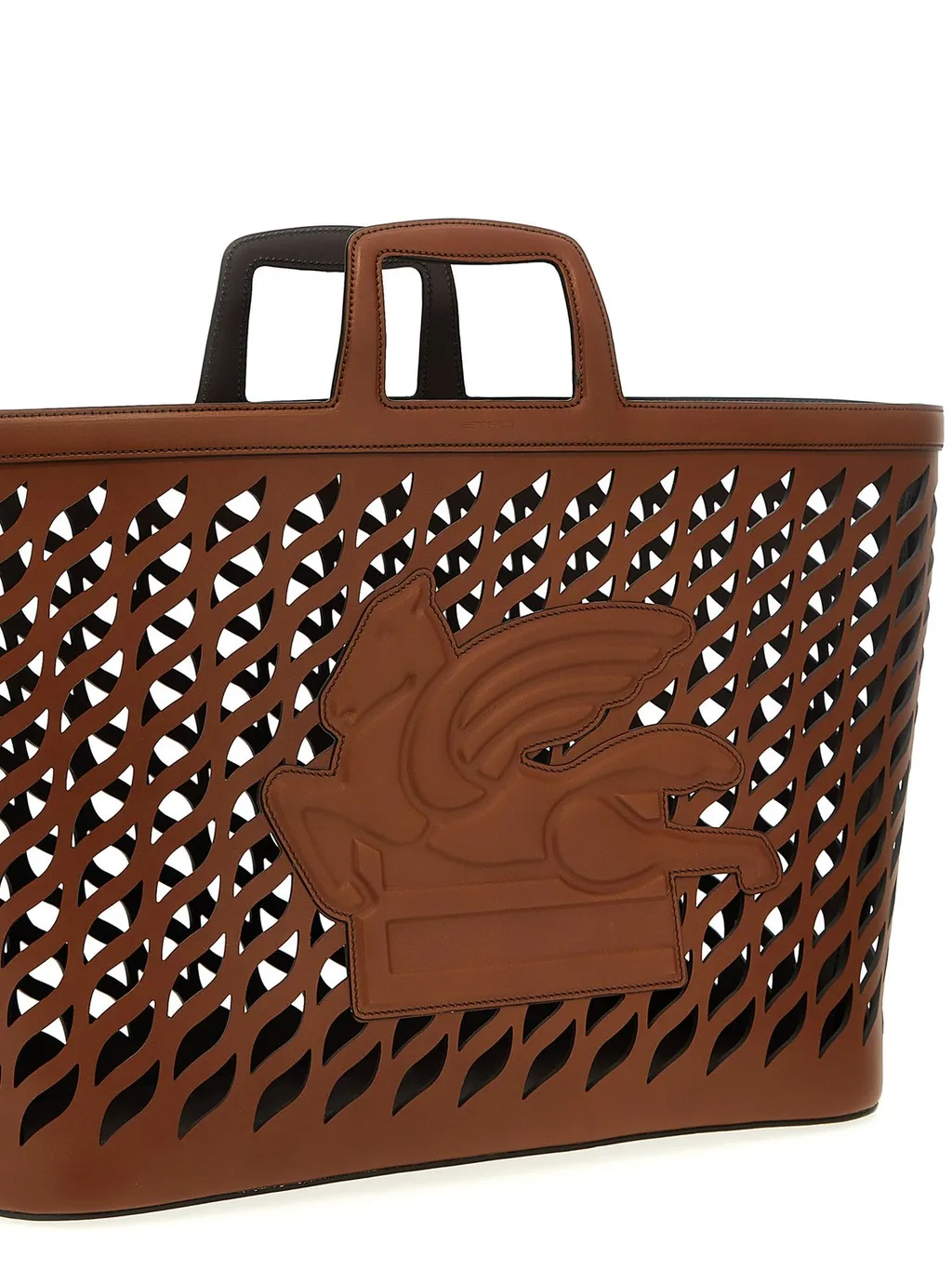 Etro Pegaso-Motif Cut-Out Detailed Blanket Holder