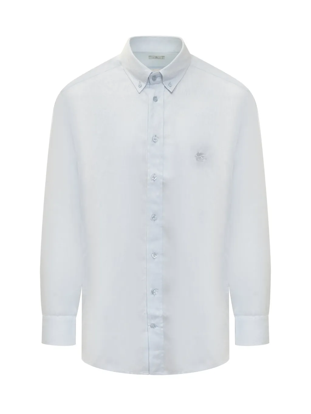 Etro Pegaso Embroidered Long-Sleeved Shirt