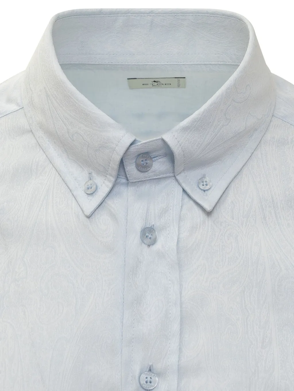 Etro Pegaso Embroidered Long-Sleeved Shirt