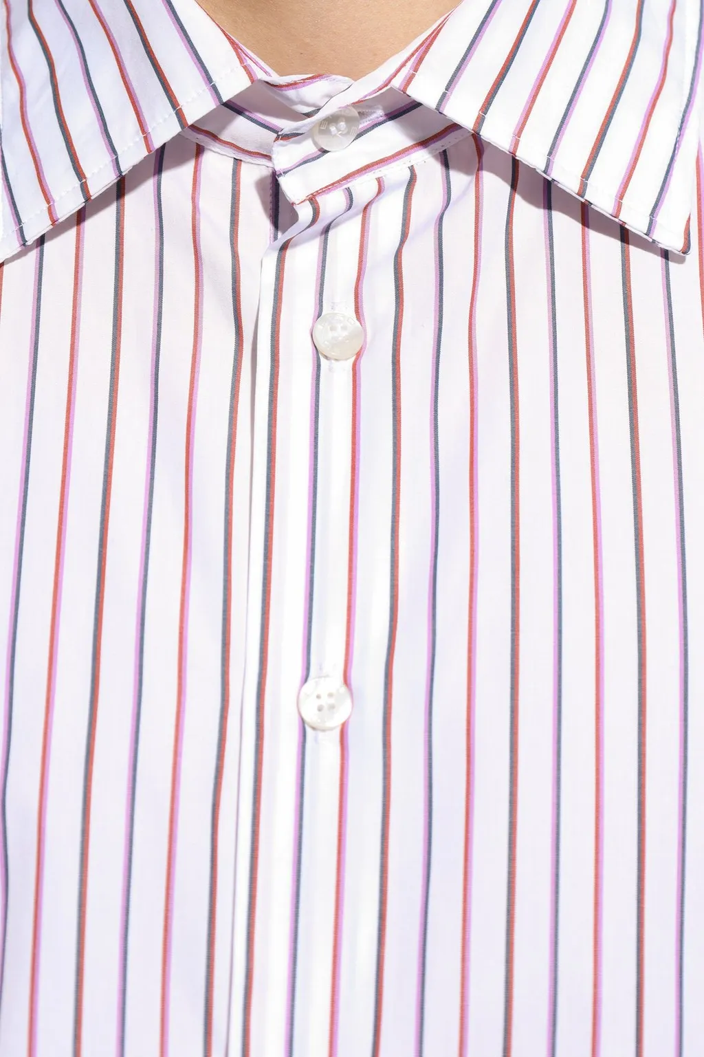Etro Pinstripe Long-Sleeved Shirt