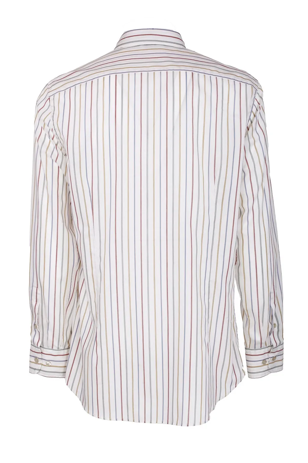 Etro Pegaso Embroidered Striped Shirt