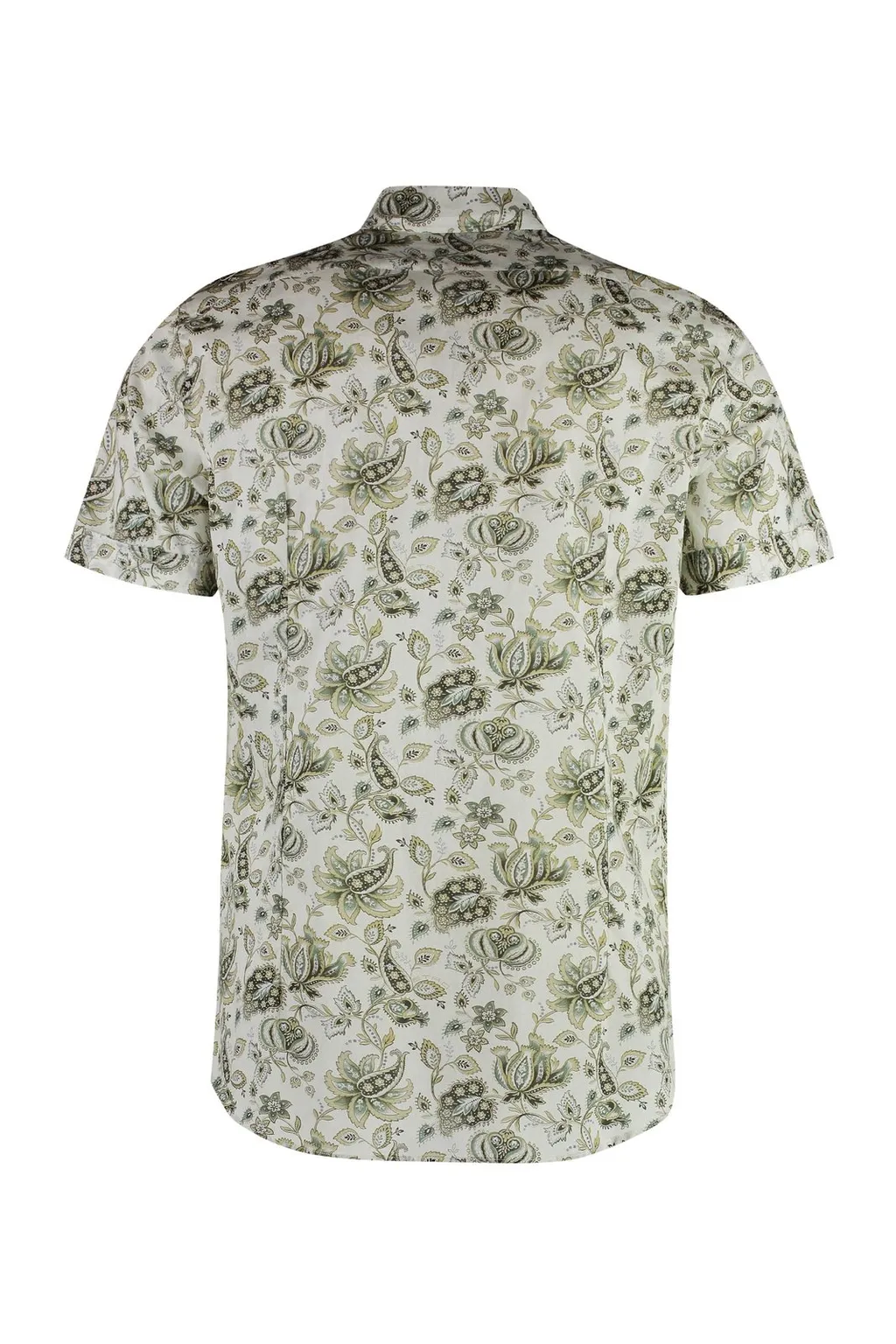 Etro Paisley-Printed Short Sleeved Shirt