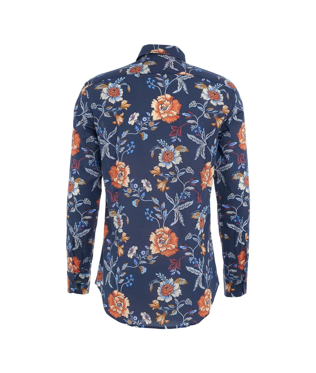 Etro Floral-Printed Button-Up Shirt