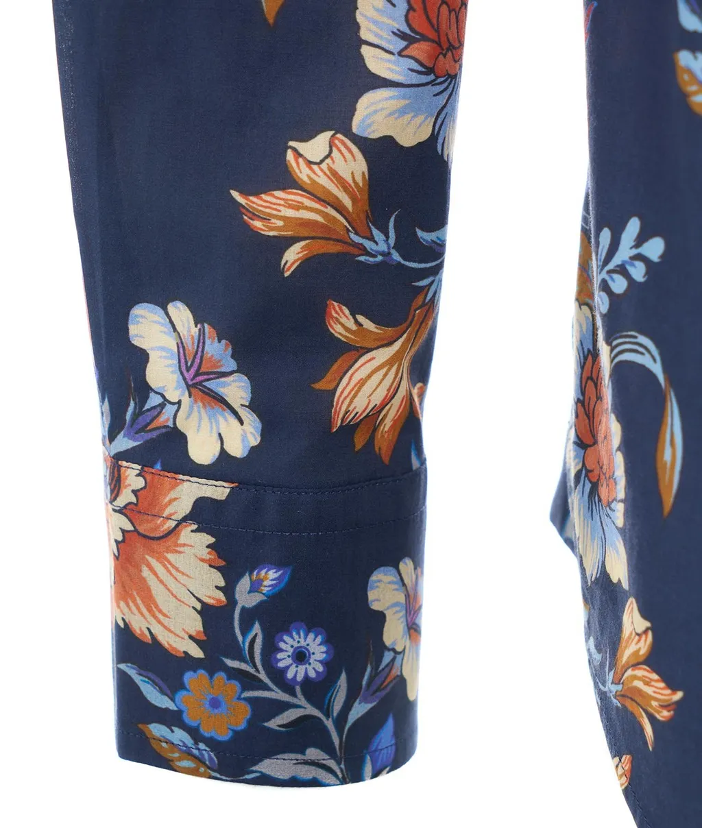 Etro Floral-Printed Button-Up Shirt