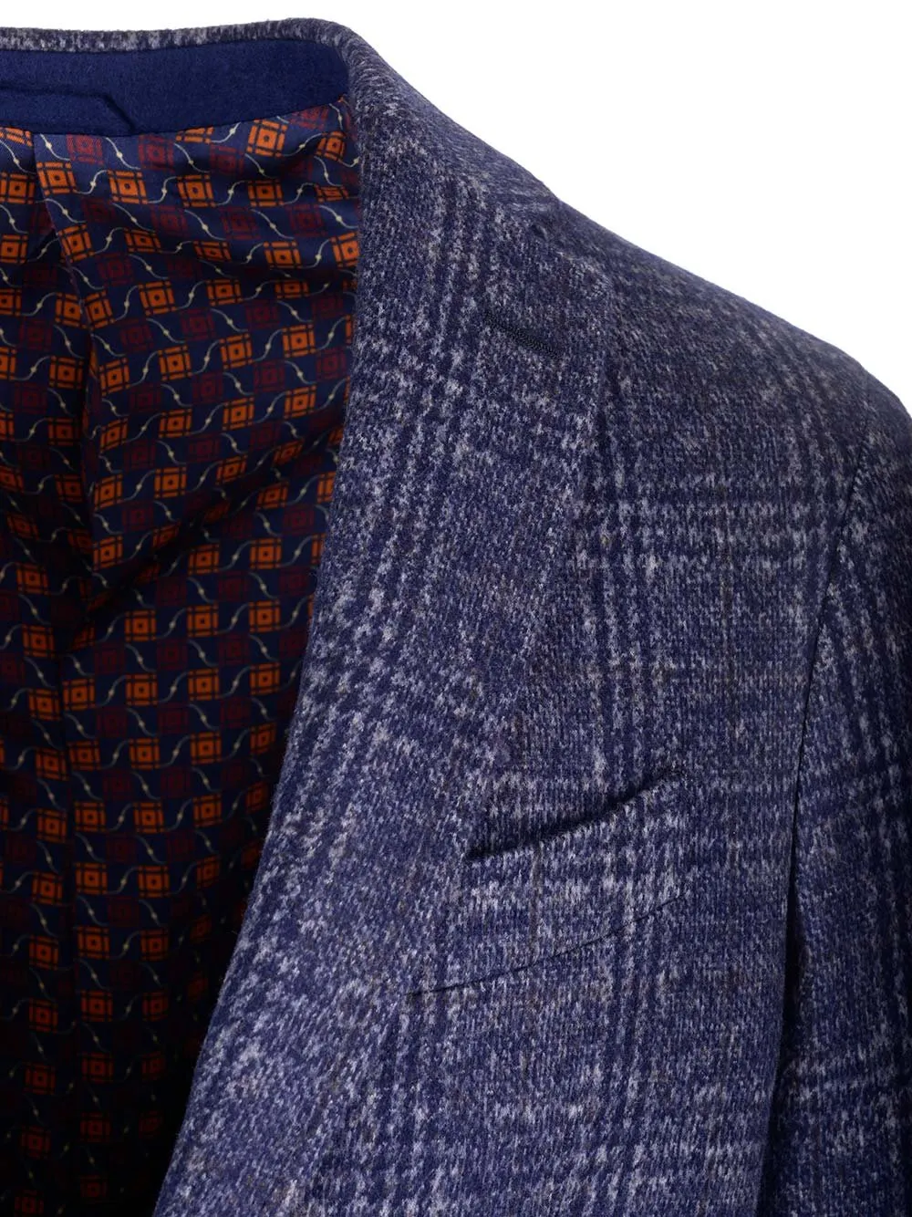 Etro Checked Long Sleeved Blazer