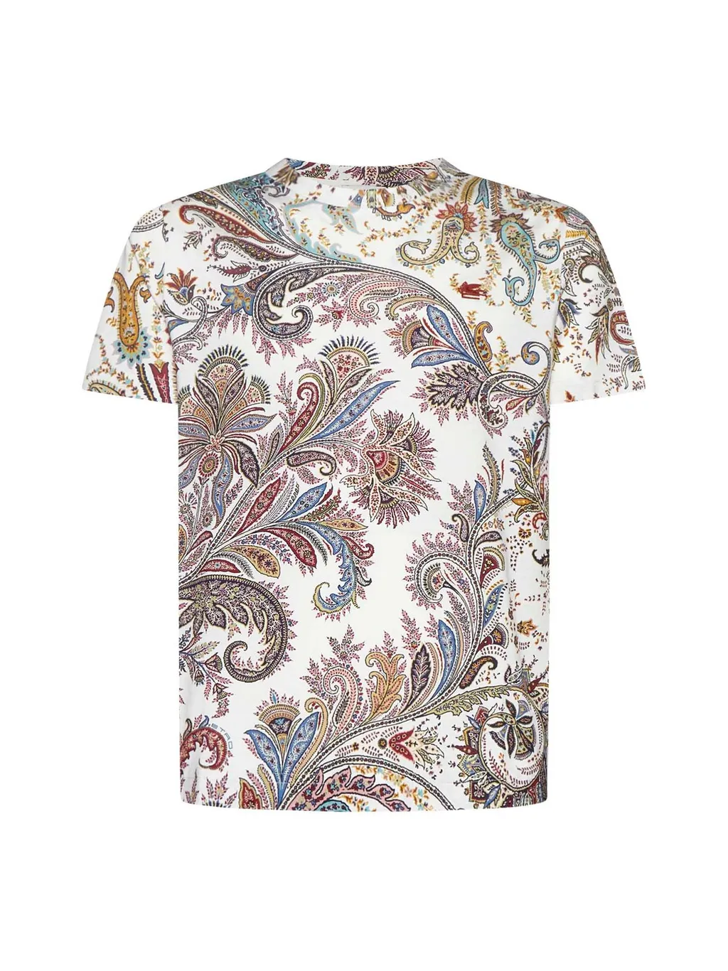 Etro Paisley Printed Crewneck T-Shirt