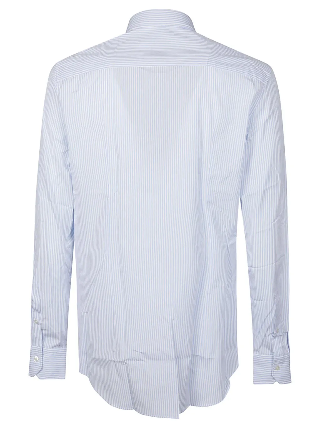 Etro Pegaso Embroidered Striped Shirt